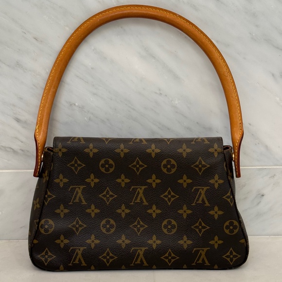 Louis Vuitton Looping Handbag Monogram Canvas Mini - Picture 1 of 10